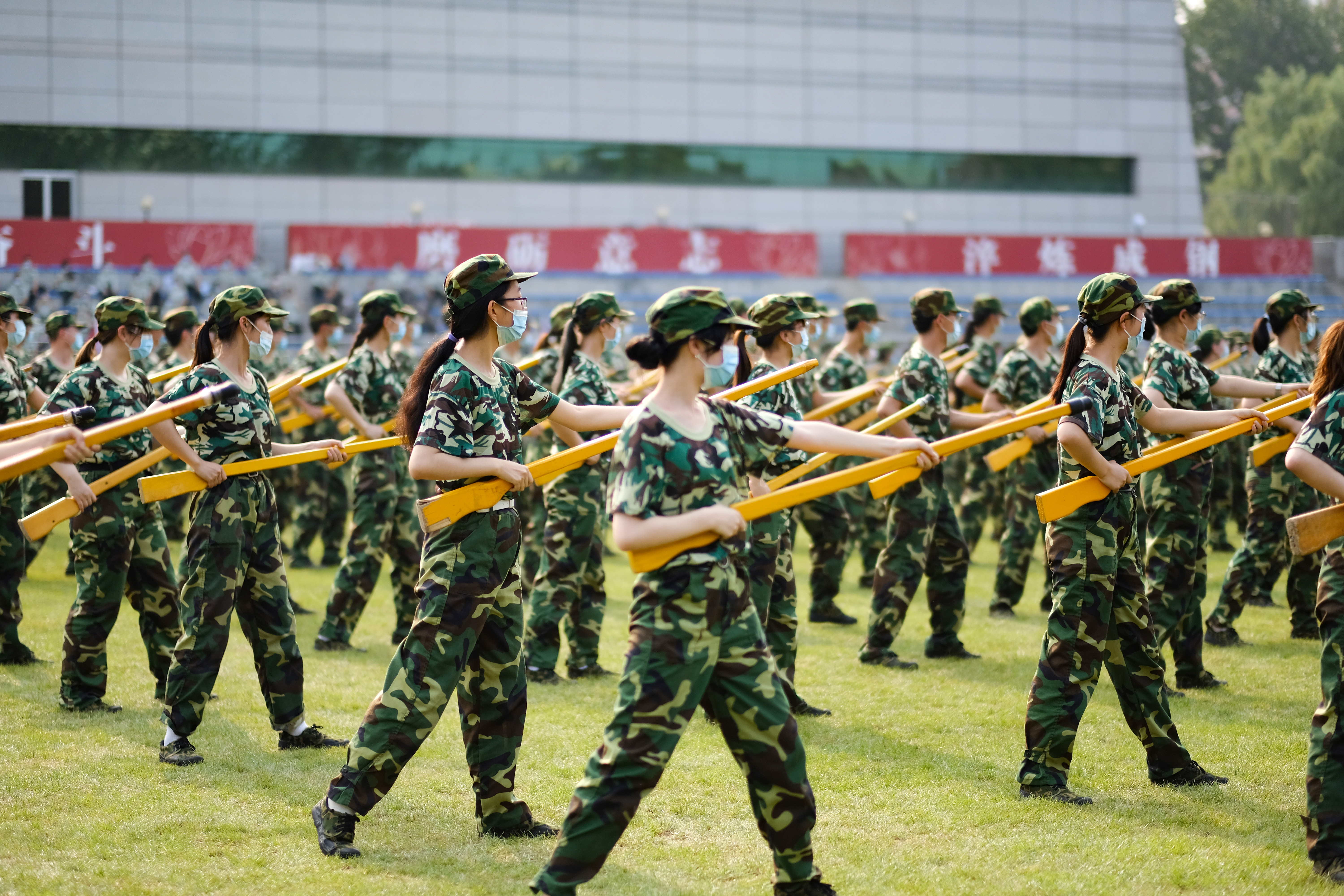 军训影像 | 军训第10天:恰同学少年,检阅展英姿